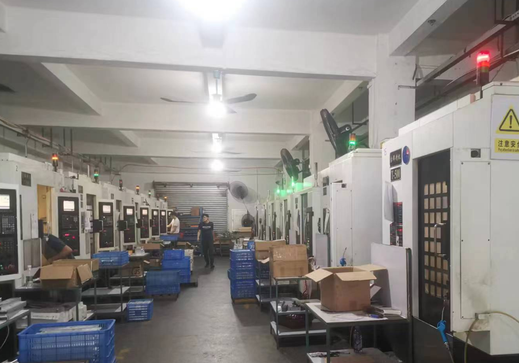 CNC机加工车间